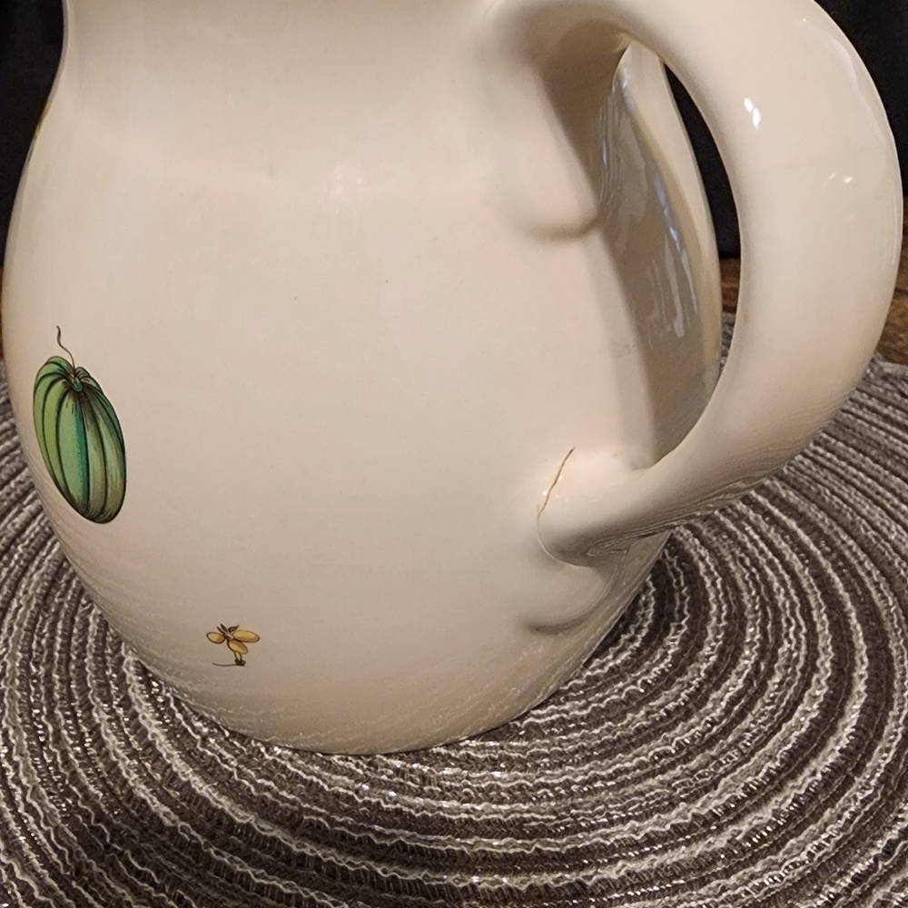 Ceramic Pitcher - Vintage Fruit design  - - Picture 7 of 8